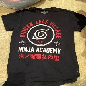 Naruto Hidden Leaf Village Tshirt Unisex Small